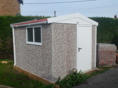 Apex Royale concrete shed