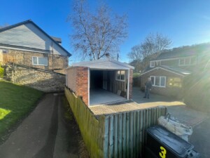 White Rose Buildings | Groundworks and Apex Royale Garage concrete garages