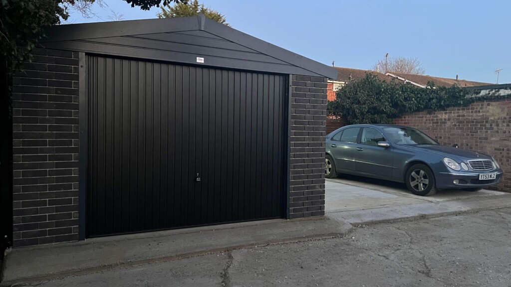 White Rose Buildings | Apex Graphite Concrete Prefabricated Garage Prefabricated Garage
