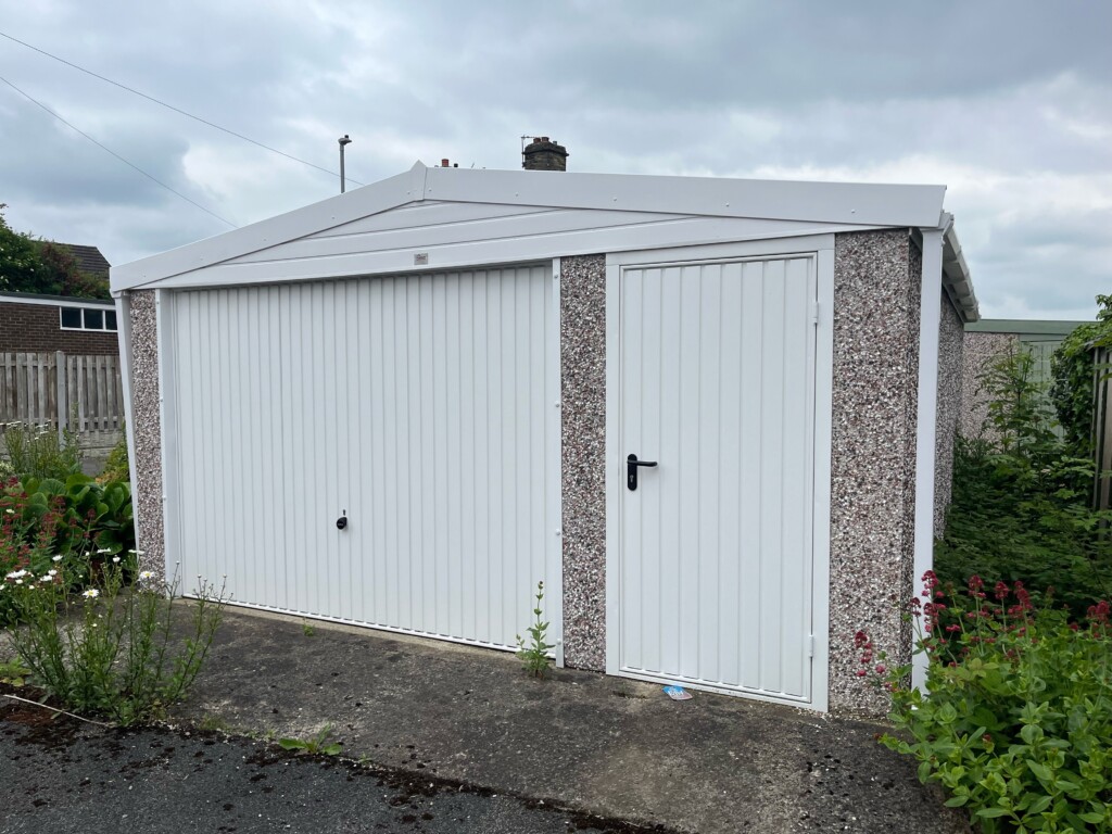 White Rose Buildings | Apex Concrete Sectional Garage sectional garage