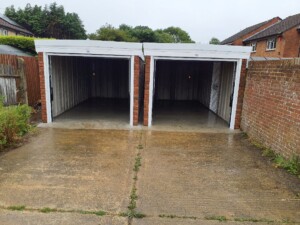 White Rose Buildings | A pair of Knight Royale Garages