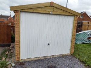 White Rose Buildings | Replacement Apex Standard Garage White Rose Buildings | Replacement Apex Standard Garage