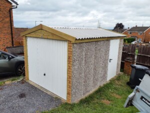 White Rose Buildings | Replacement Apex Standard Garage White Rose Buildings | Replacement Apex Standard Garage
