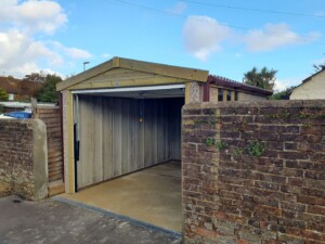 White Rose Buildings | Standard Timber Apex Garage Standard Apex Garage