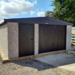 Apex Graphite Concrete Garage