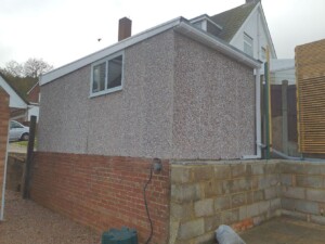White Rose Buildings | Pent Standard Garage with Upgrades Pent Concrete Garage