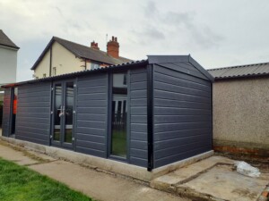 White Rose Buildings | Apex Graphite Garage