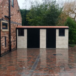 White Rose Buildings | Duke Shed & Workshop with Sandstone Effect Cladding